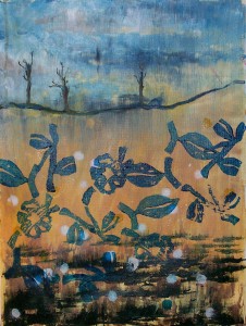 "Snow"   11x14  acrylic on canvas